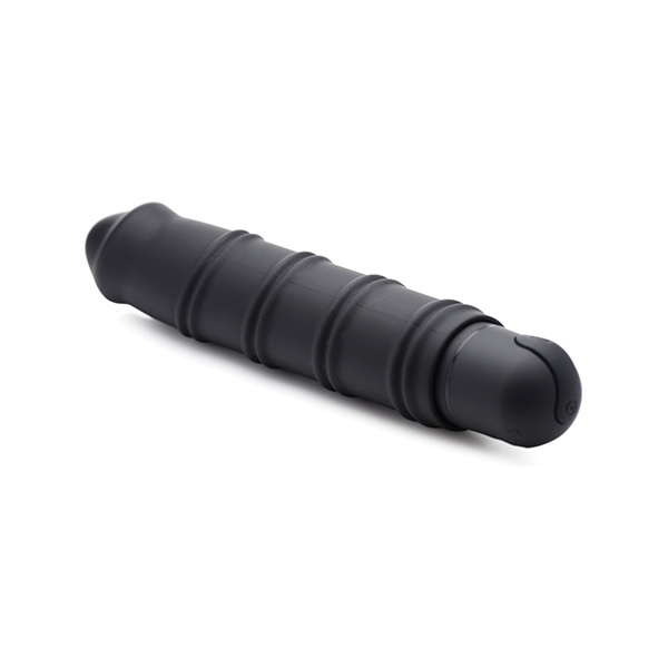 Bang! XL Bullet & Swirl Silicone Sleeve - Black - Image 5