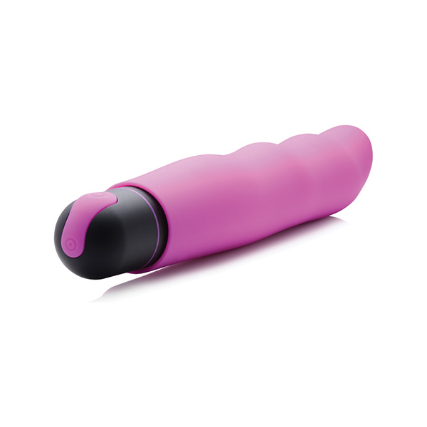 Bang! XL Bullet & Wavy Silicone Sleeve - Purple - Image 2