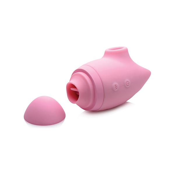 Inmi Shegasm Kitty Licker 5X Triple Clit Stimulator - Pink - Image 3