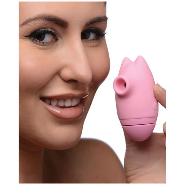 Inmi Shegasm Kitty Licker 5X Triple Clit Stimulator - Pink - Image 4