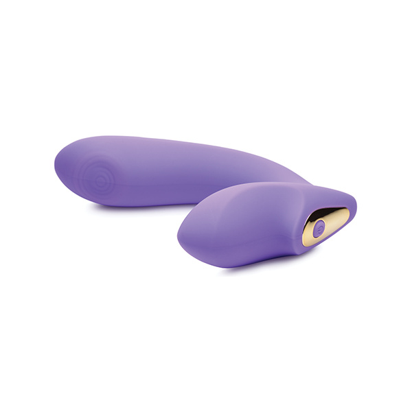 Inmi 10x G-Tap Tapping Silicone G Spot Vibrator - Purple - Image 5