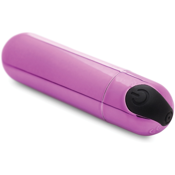 Bang! 10X Rechargeable Vibrating Metallic Bullet - Image 4