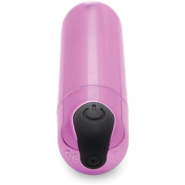 Bang! 10X Rechargeable Vibrating Metallic Bullet - Image 2