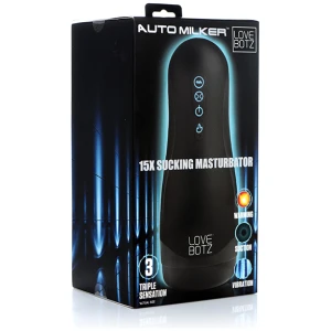 The Milker Auto Milker 15x Sucking Masturbator - Black