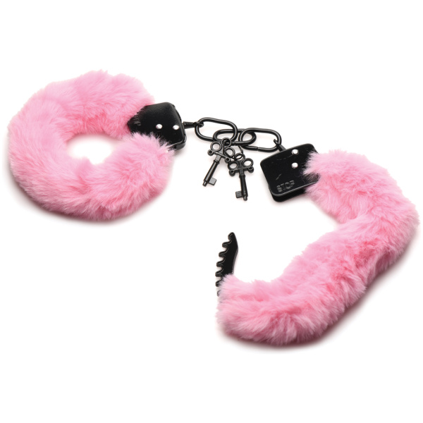 Master Series Cuffed in Furry Handcuffs - Image 3