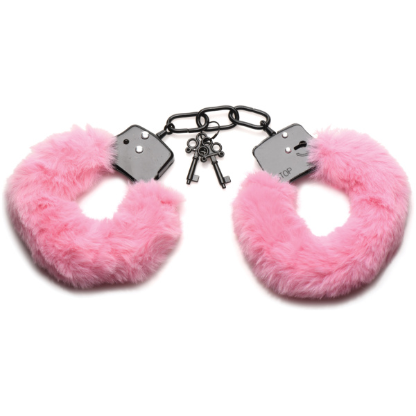 Master Series Cuffed in Furry Handcuffs - Image 4