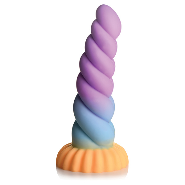 Creature Cocks Unicorn Silicone Dildo - Multi Color - Image 4