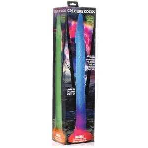 Creature Cocks Makara Silicone Snake Dildo - Glow in the Dark