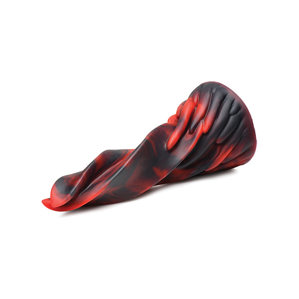 Creature Cocks Hell Kiss Twisted Tongues Silicone Dildo - Image 5