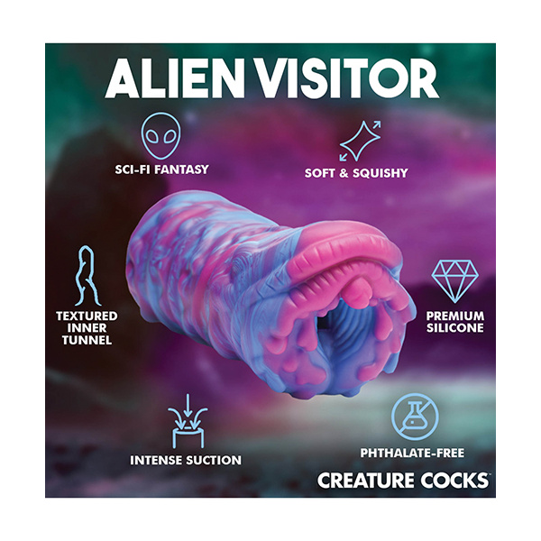 Creature Cocks Cyclone Alien Silicone Vagina Stroker - Image 4