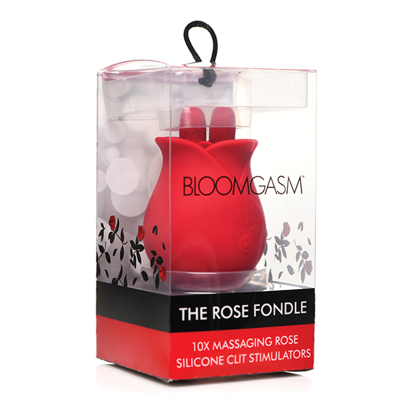 Bloomgasm The Rose Fondle 10X Massaging Clit Stimulator