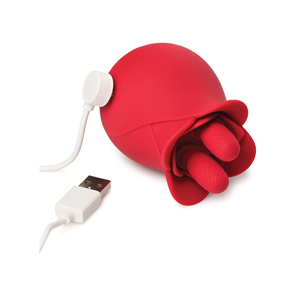 Bloomgasm The Rose Fondle 10X Massaging Clit Stimulator - Image 4