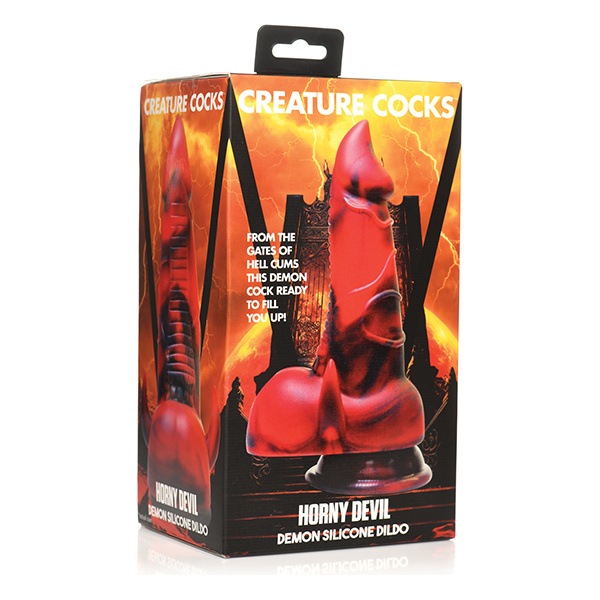 Creature Cocks Horny Devil Demon Silicone Dildo