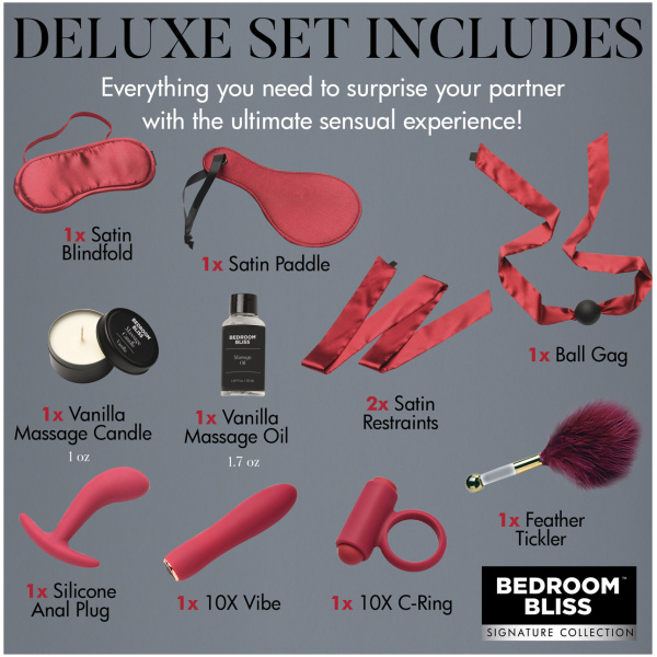 Bedroom Bliss Lover's Bondage Massage Set - Image 4