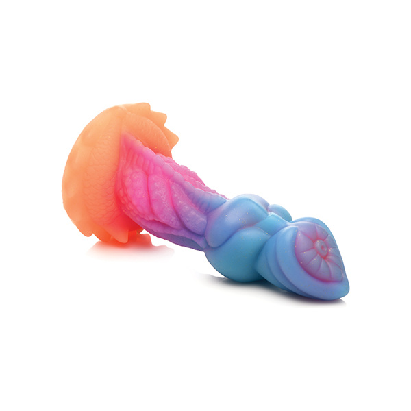 Creature Cocks Glow-in-the-Dark Aqua-Cock Silicone Dildo - Image 2