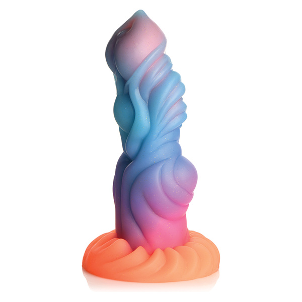 Creature Cocks Alien Invader Alien Glow-in-the-Dark Silicone Dildo - Image 2