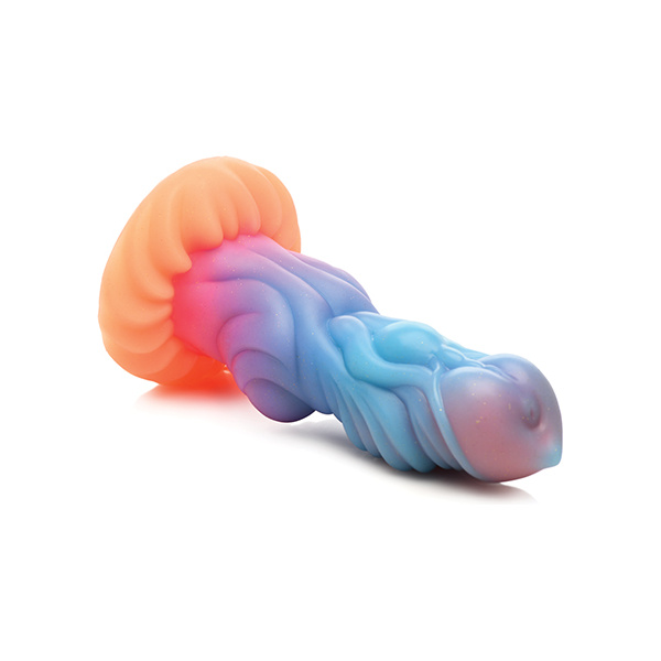 Creature Cocks Alien Invader Alien Glow-in-the-Dark Silicone Dildo - Image 4