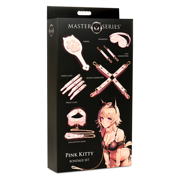 Master Series Tiger Kitty Bondage Set - Pink