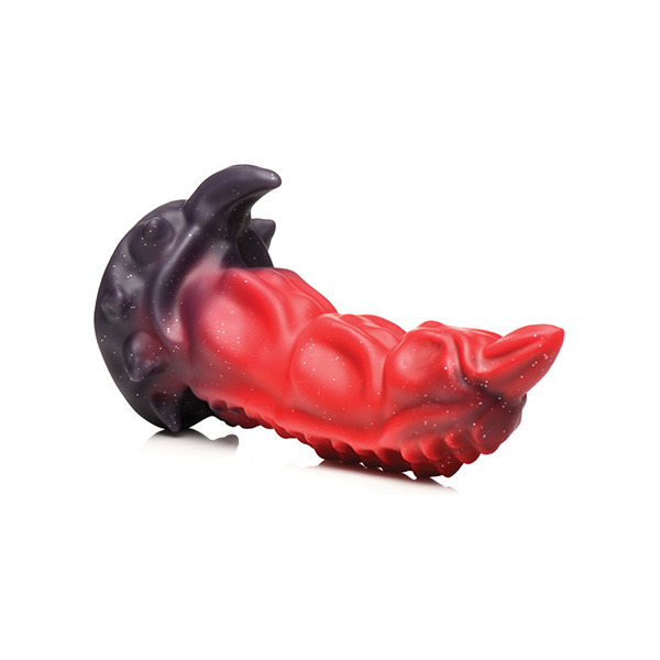 Creature Cocks King Scorpion Silicone Dildo -  Red - Image 5