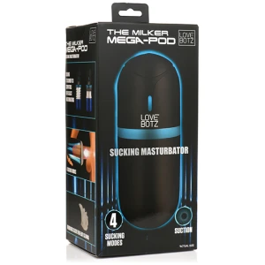 The Milker Mega-Pod Sucking Masturbator - Black-Clear