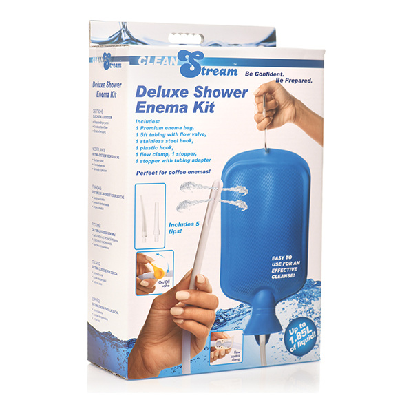 Clean Stream Detox Deluxe Shower Enema Kit