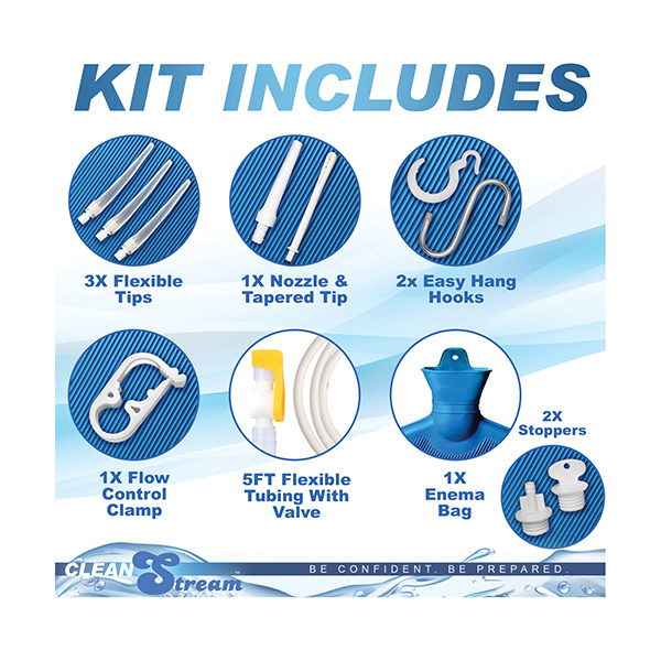 Clean Stream Detox Deluxe Shower Enema Kit - Image 2