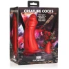 Creature Cocks Ogre Silicone Dildo - Red