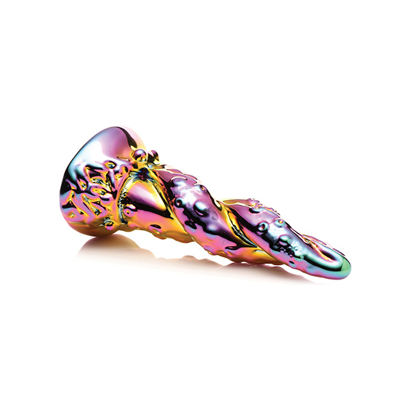 Creature Cocks Enchantress Rainbow Glass Dildo - Image 3