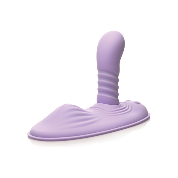 Inmi Thrust N' Grind Thrusting & Vibrating Silicone Grinder - Purple - Image 3