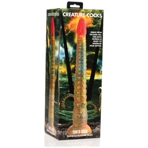 Creature Cocks Tentacle Dick Silicone Dildo - Multi Color
