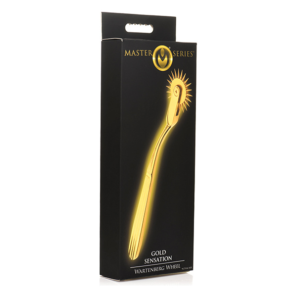 Master Series Gold Sensation Wartenberg Wheel - Gold