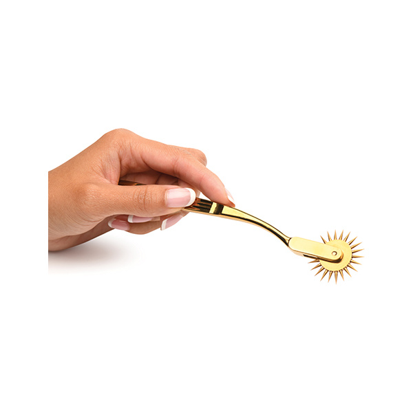 Master Series Gold Sensation Wartenberg Wheel - Gold - Image 5