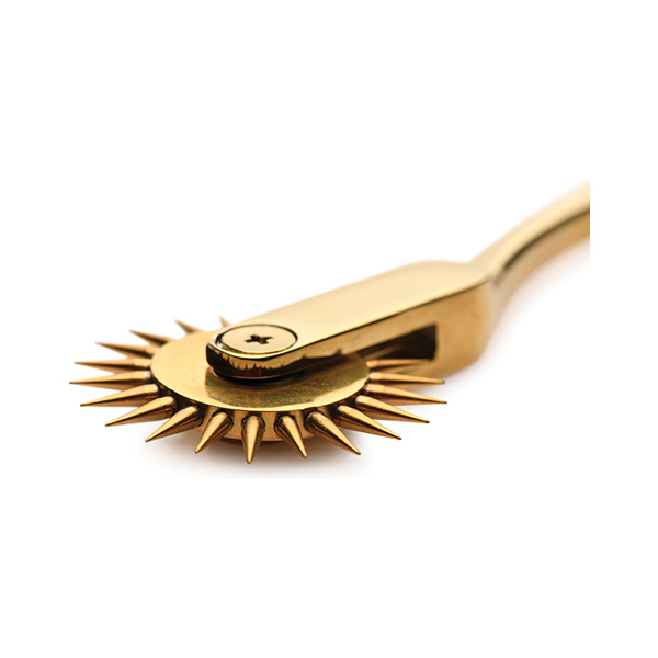 Master Series Gold Sensation Wartenberg Wheel - Gold - Image 2