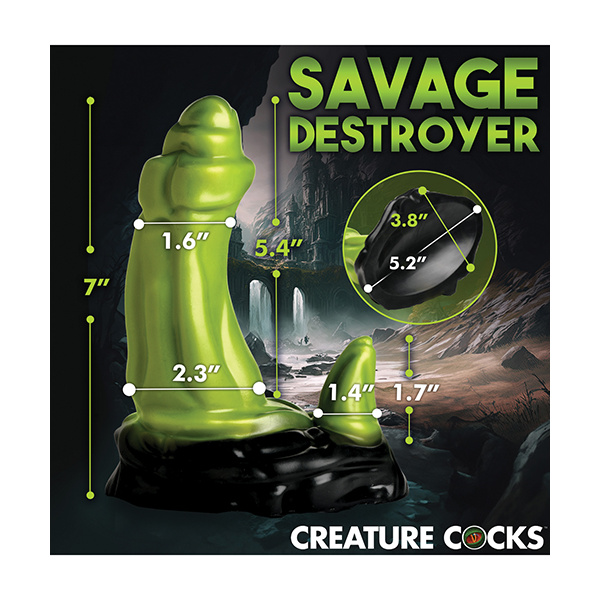 Creature Cocks Orc Silicone Dildo - Image 5