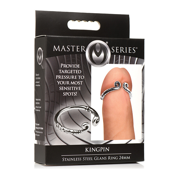 Master Series Kingpin Stainless Steel 24mm Glans Ring