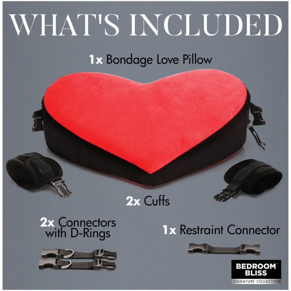 Bedroom Bliss Bondage Love Pillow - Image 4