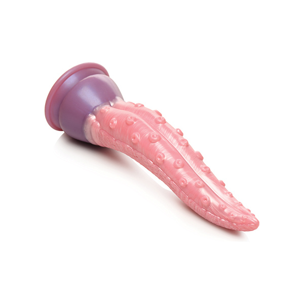 Creature Cocks Octoprobe Tentacle Silicone Dildo - Pink-Purple - Image 5