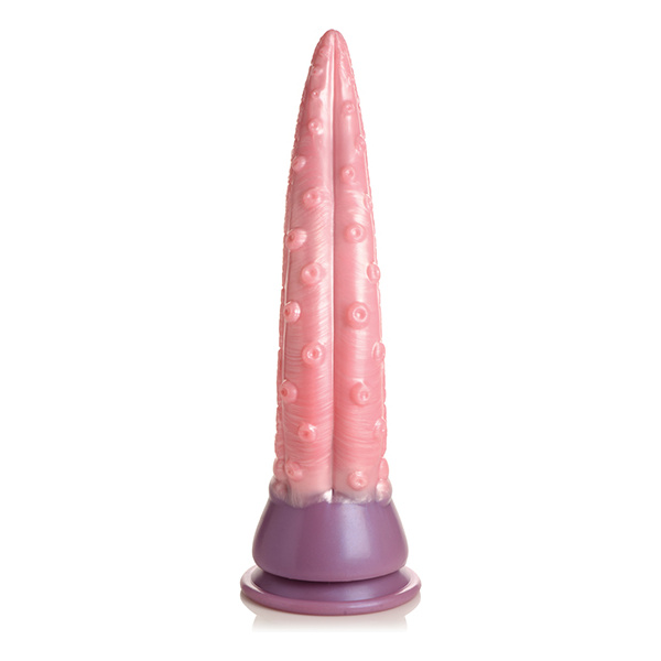 Creature Cocks Octoprobe Tentacle Silicone Dildo - Pink-Purple - Image 2