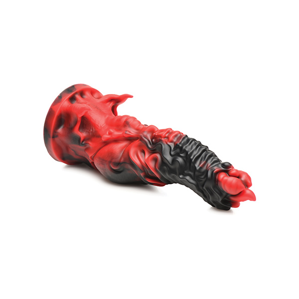 Creature Cocks Mephisto Silicone Dildo - Black-Red - Image 2