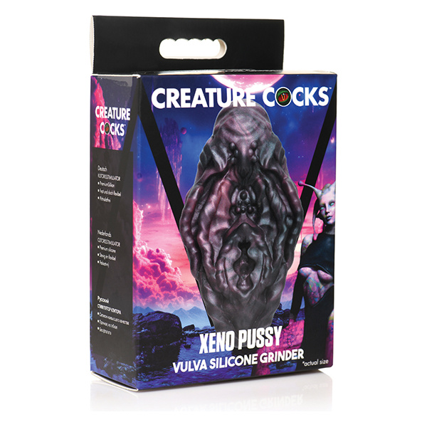 Creature Cocks Xeno Pussy Vulva Silicone Grinder - Multi Color