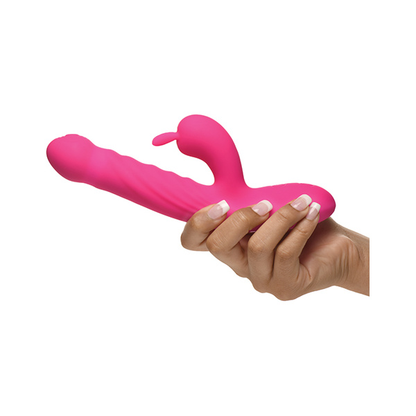 Bang! 10X Thrusting & Vibrating Rabbit - Pink - Image 2