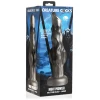 Creature Cocks Night Prowler Silicone Dildo - Black/Silver