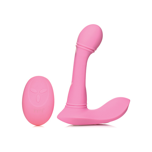 Inmi G-Flick Flicking G-Spot Vibrator w-Remote - Pink - Image 4