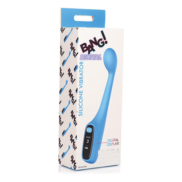 Bang! 10X Digital G-Spot Vibrator - Blue