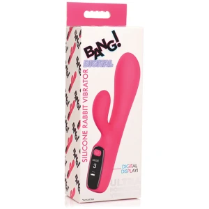 Bang! 10X Digital Rabbit Vibrator - Pink