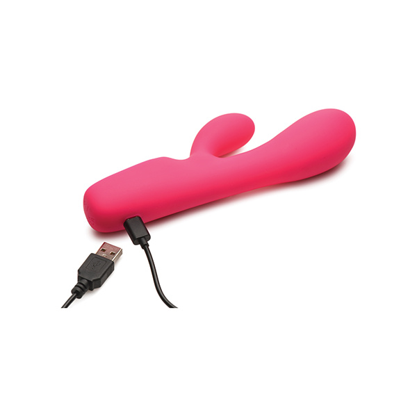 Bang! 10X Digital Rabbit Vibrator - Pink - Image 2