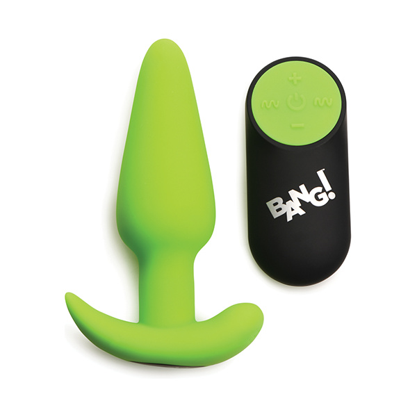 Bang! Glow in the Dark 21X Remote Controlled Butt Plug - Image 3