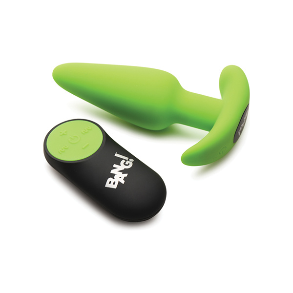 Bang! Glow in the Dark 21X Remote Controlled Butt Plug - Image 4