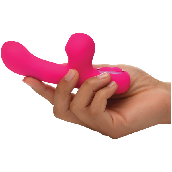 Bang! 10X G-Spot Rabbit Vibrator w-Suction - Pink - Image 2