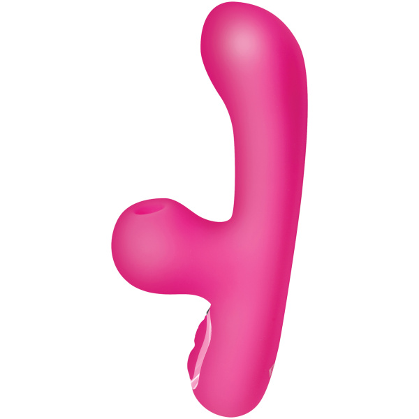 Bang! 10X G-Spot Rabbit Vibrator w-Suction - Pink - Image 3